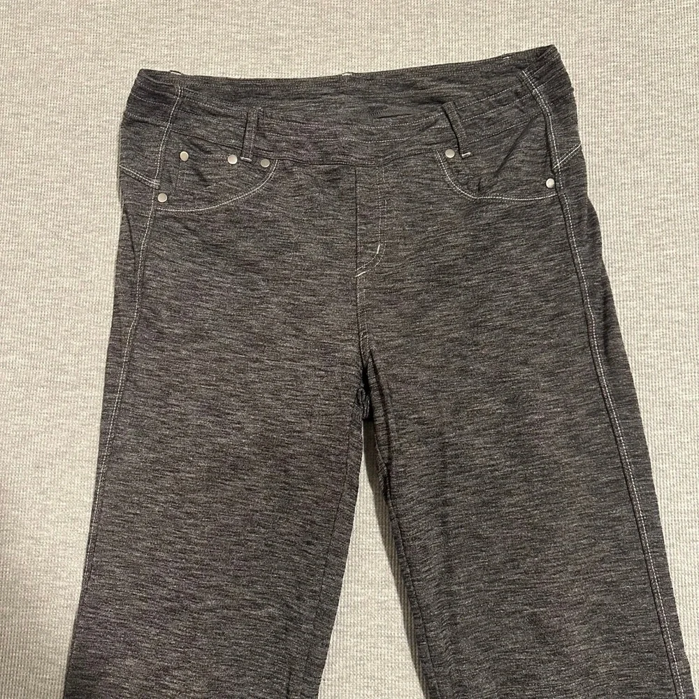 Kuhl Mova Pants Womens Size 12R Straight Leg Pull On Low-Rise Stretch Gray - Picture 3 of 13